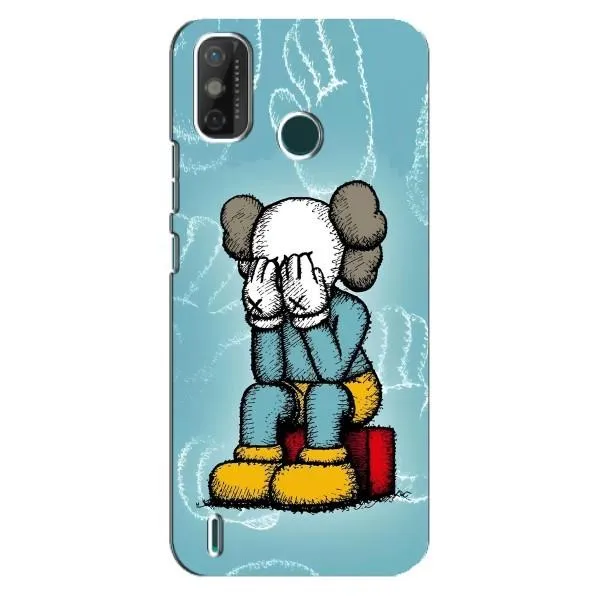 Чехол с принтом «Плач Bearbrick» для TECNO Spark GO (2020)