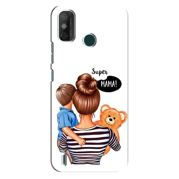 Чехол с принтом «Мама с сыном» для TECNO Spark GO (2020)