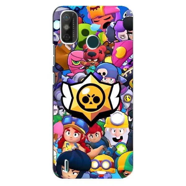 Чохол з принтом «Лого Brawl Stars» для TECNO Spark GO (2020) Чохол з принтом «Лого Brawl Stars» для TECNO Spark GO (2020)
