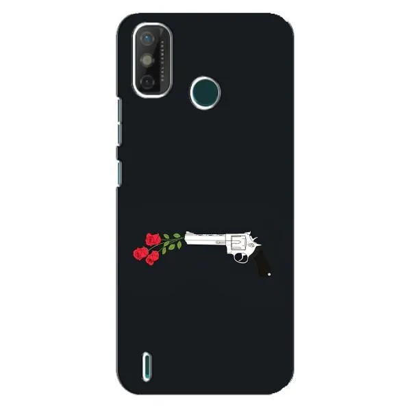 Чехол с принтом «Неожиданные цветы» для TECNO Spark GO (2021)