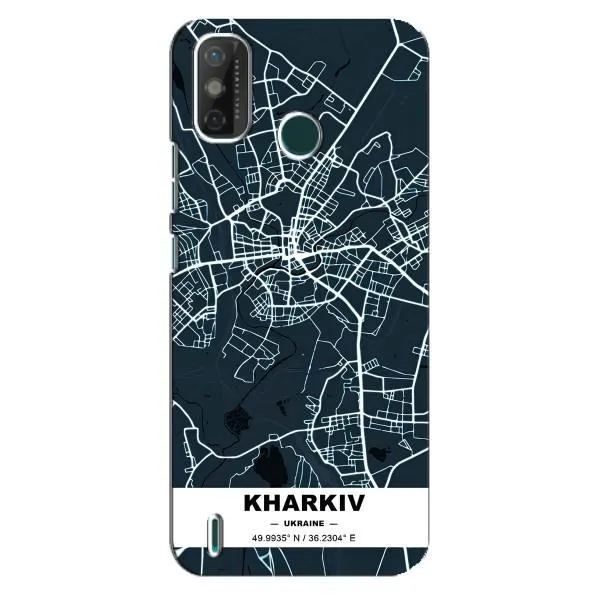 Чехол с принтом «Харьков» для TECNO Spark GO (2021)