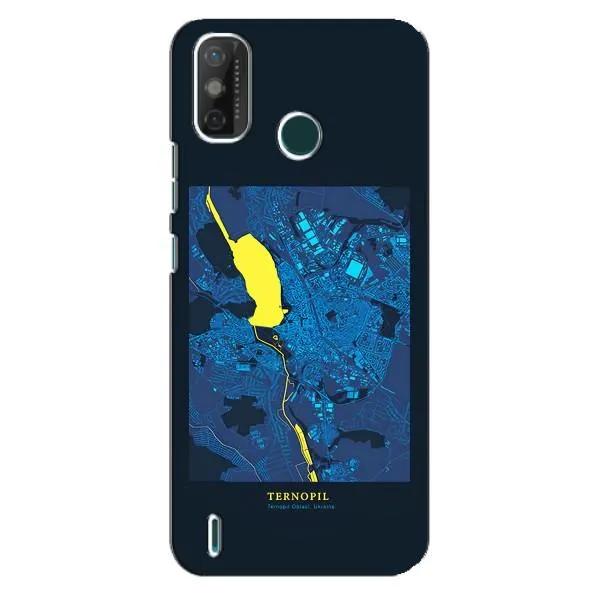 Чехол с принтом «Тернополь» для TECNO Spark GO (2021)