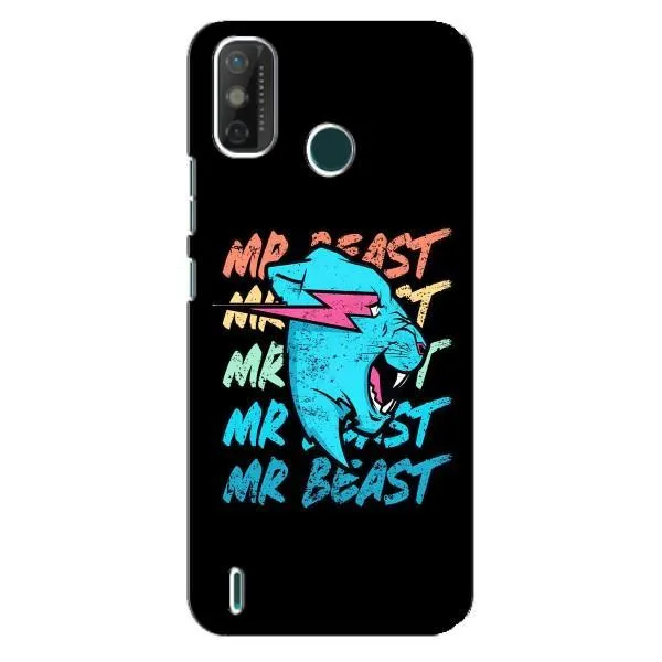 Чохол з принтом «logo Mr beast» для TECNO Spark GO (2021)
