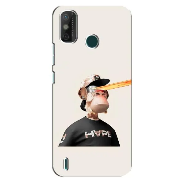 Чехол с принтом «обезьяна NFT в очках» для TECNO Spark GO (2021)
