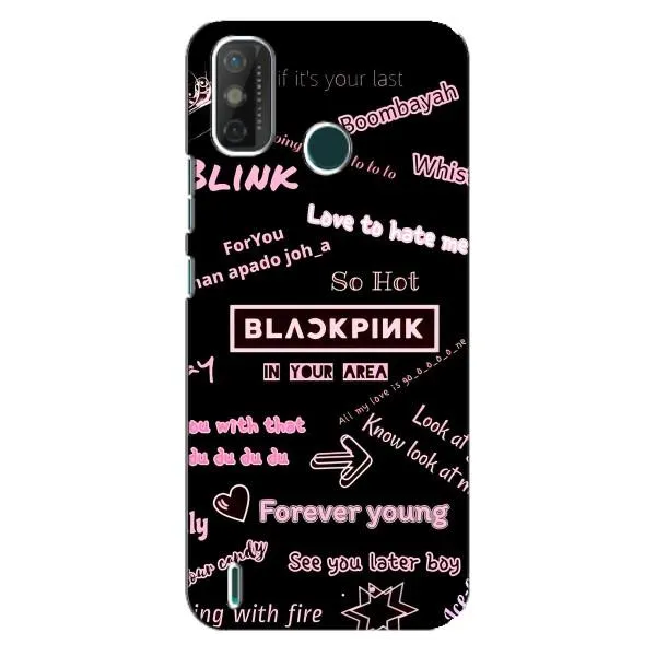 Чохол з принтом «BLACKPINK» для TECNO Spark GO (2021)