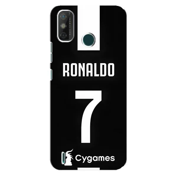 Чехол с принтом «RONALDO 7» для TECNO Spark GO (2021)