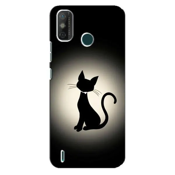 Чехол с принтом «Силуэт котика» для TECNO Spark GO (2021) Чехол с принтом «Силуэт котика» для TECNO Spark GO (2021)