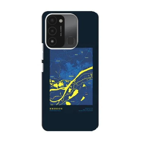 Чехол с принтом «Херсон» для TECNO Spark GO (2022)