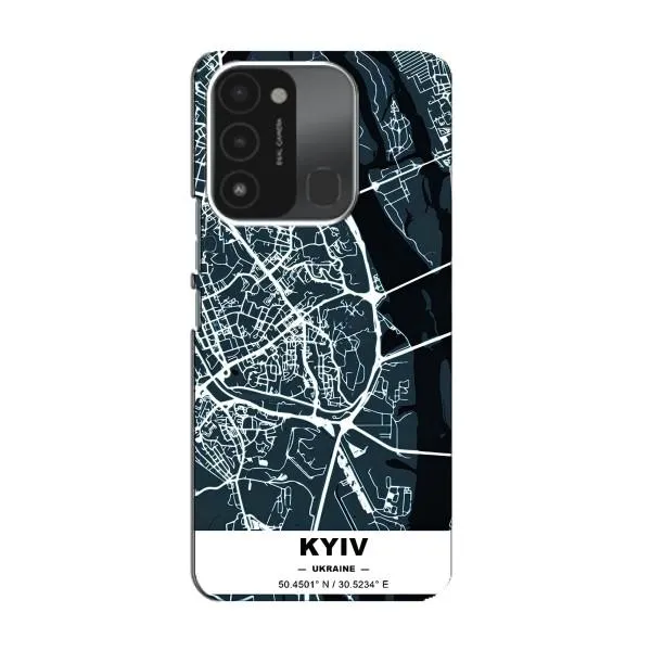 Чехол с принтом «Киев» для TECNO Spark GO (2022)