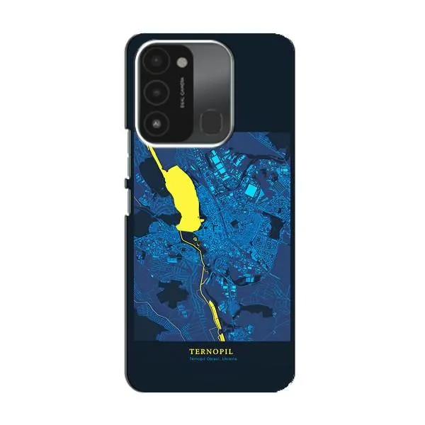 Чехол с принтом «Тернополь» для TECNO Spark GO (2022)