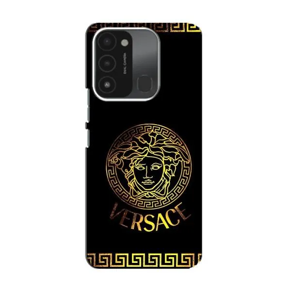 Чехол с принтом «Logo Versace» для TECNO Spark GO (2022)