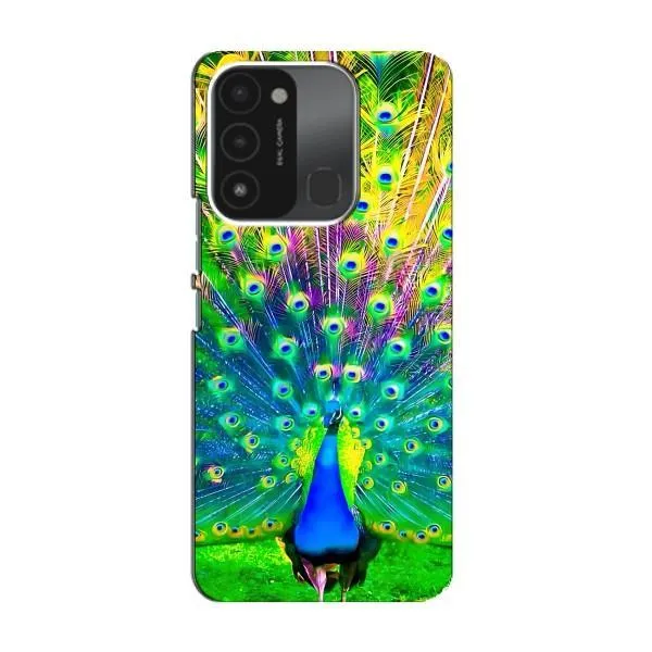 Чехол с принтом «Яркий Павлин» для TECNO Spark GO (2022) Чехол с принтом «Яркий Павлин» для TECNO Spark GO (2022)