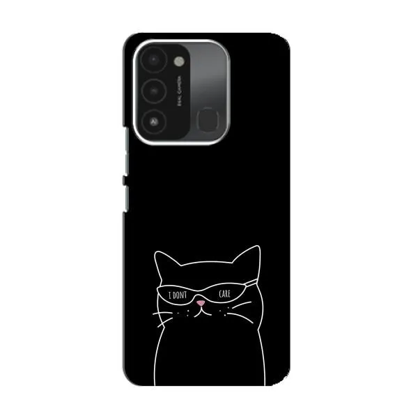 Чехол с принтом «Равнодушный кот» для TECNO Spark GO (2022) Чехол с принтом «Равнодушный кот» для TECNO Spark GO (2022)