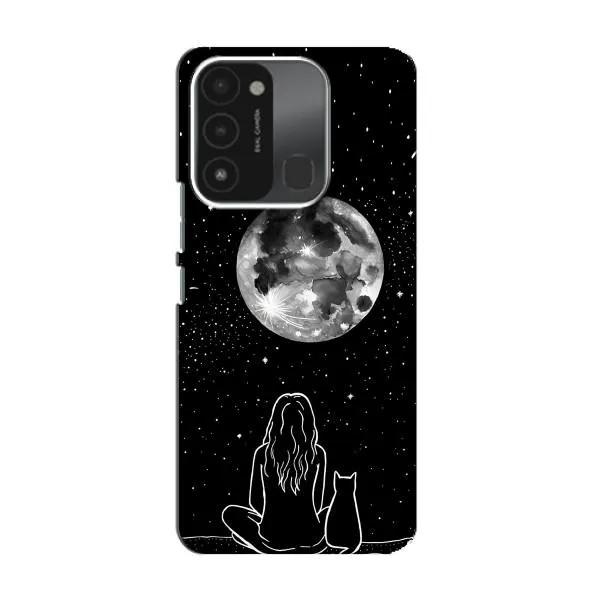 Чехол с принтом «Девушка с котом» для TECNO Spark GO (2022) Чехол с принтом «Девушка с котом» для TECNO Spark GO (2022)