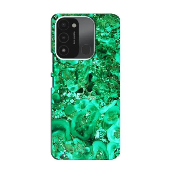 Чохол з принтом «Салатовий Мрамор» для TECNO Spark GO (2022)