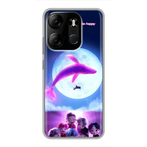 Чехол с принтом «КИТ BTS» для TECNO Spark Go 2023 (BF7) Чехол с принтом «КИТ BTS» для TECNO Spark Go 2023 (BF7)