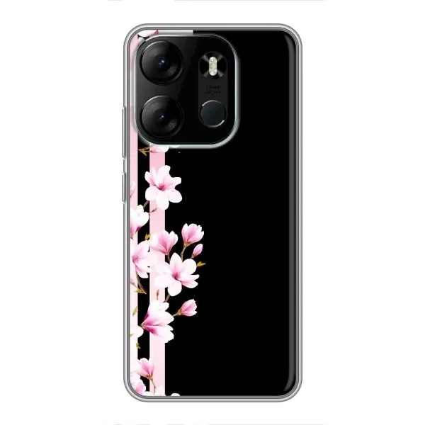 Чехол с принтом «Цветочки» для TECNO Spark Go 2023 (BF7)