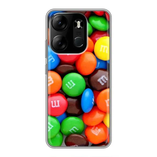 Чехол с принтом «MM's» для TECNO Spark Go 2023 (BF7) Чехол с принтом «MM's» для TECNO Spark Go 2023 (BF7)