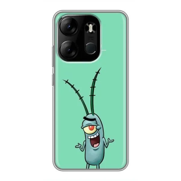 Чохол з принтом «Персонаж Планктон» для TECNO Spark Go 2023 (BF7)