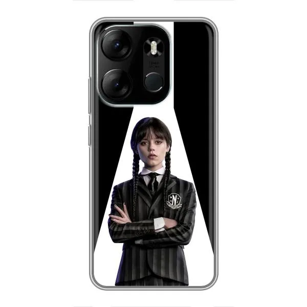 Чехол с принтом «W-Wednesday» для TECNO Spark Go 2023 (BF7)