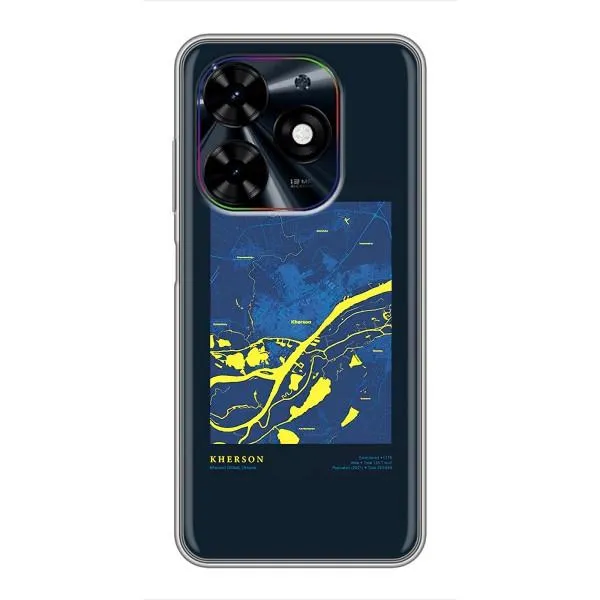 Чехол с принтом «Херсон» для TECNO Spark Go 2024 (BG6)