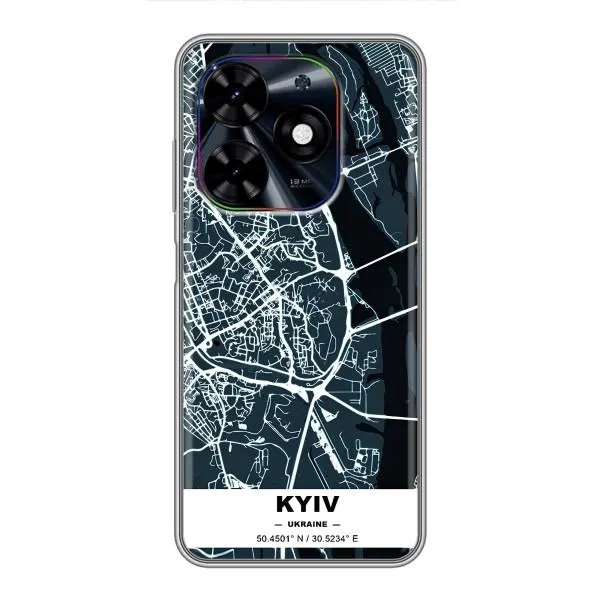 Чехол с принтом «Киев» для TECNO Spark Go 2024 (BG6)