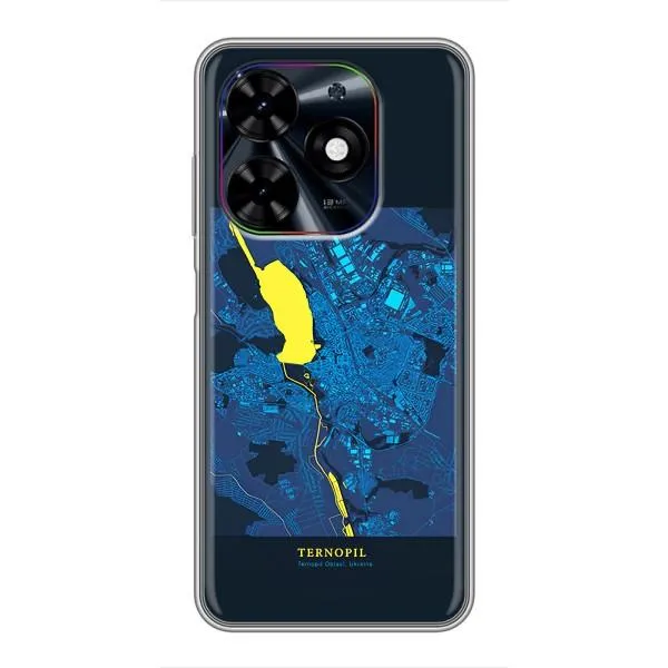 Чехол с принтом «Тернополь» для TECNO Spark Go 2024 (BG6)