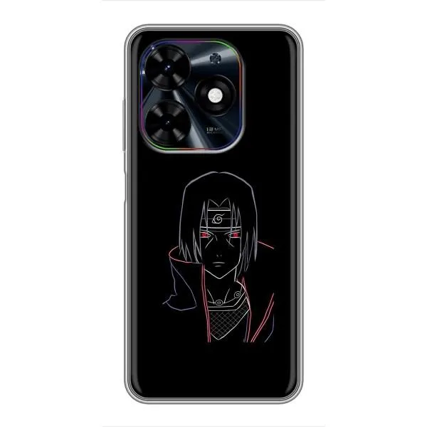 Чехол с принтом «силуэт Итачи» для TECNO Spark Go 2024 (BG6) Чехол с принтом «силуэт Итачи» для TECNO Spark Go 2024 (BG6)