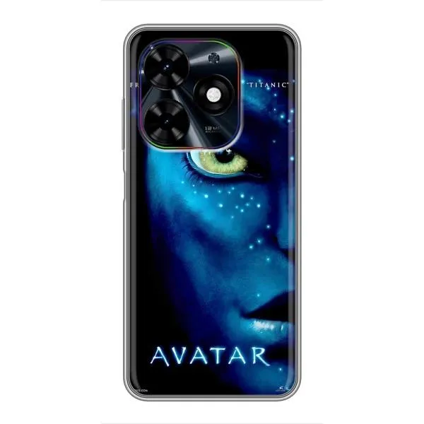 Чехол с принтом «глаз Аватара» для TECNO Spark Go 2024 (BG6)