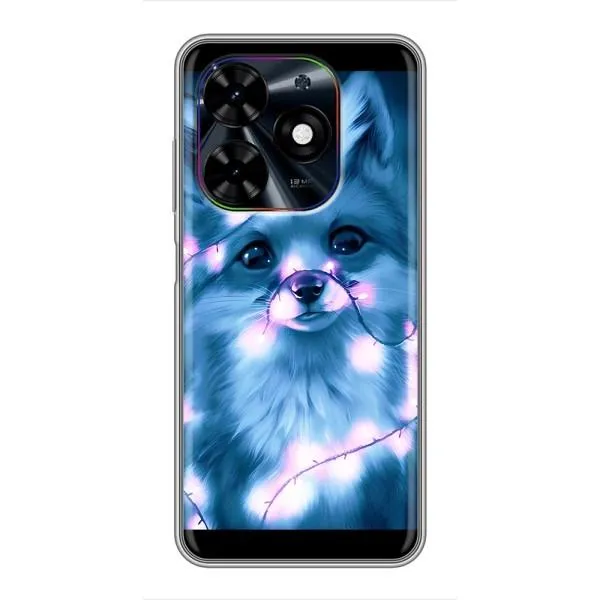 Чехол с принтом «Яркая лисичка» для TECNO Spark Go 2024 (BG6)