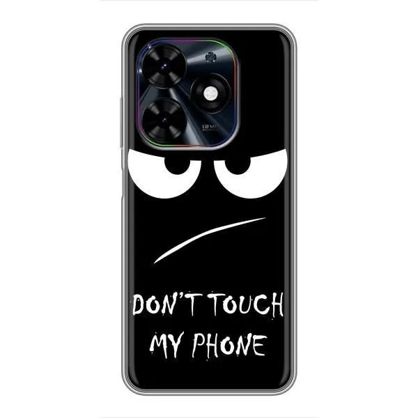Чехол с принтом «Dont Touch» для TECNO Spark Go 2024 (BG6)