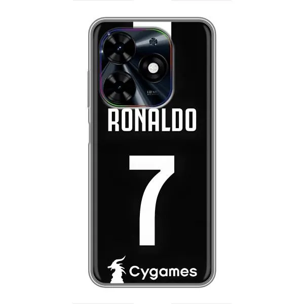 Чехол с принтом «RONALDO 7» для TECNO Spark Go 2024 (BG6)