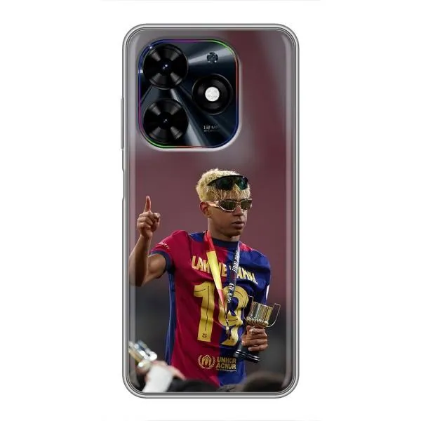 Чехол с принтом «Lamine Yamal» для TECNO Spark Go 2024 (BG6) Чехол с принтом «Lamine Yamal» для TECNO Spark Go 2024 (BG6)