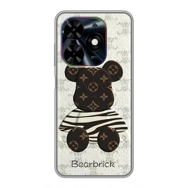 Чехол с принтом «Медведь LV» для TECNO Spark Go 2024 (BG6)