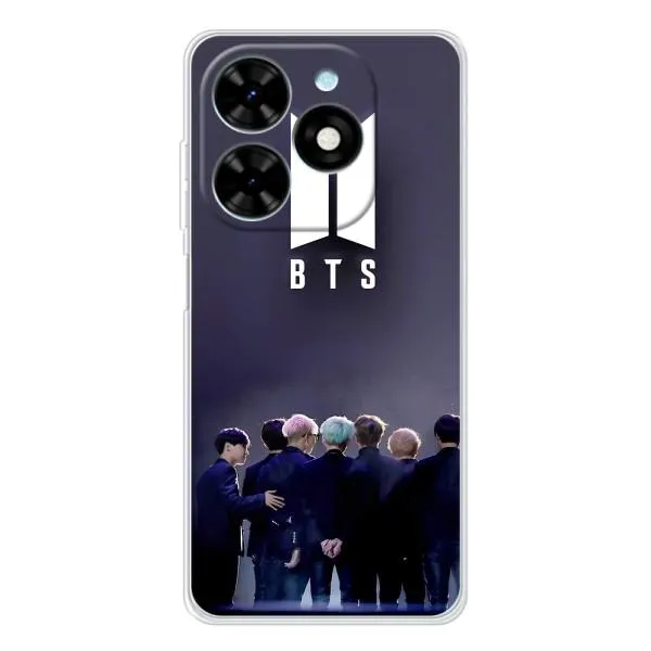 Чехол с принтом «Группа BTS» для TECNO Spark Go 2025