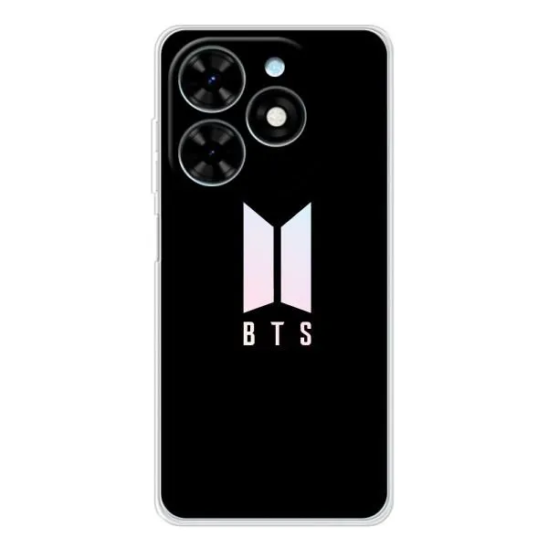 Чехол с принтом «Лого BTS» для TECNO Spark Go 2025