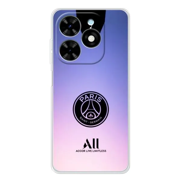 Чехол с принтом «лого PSG» для TECNO Spark Go 2025