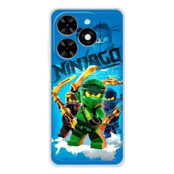 Чехол с принтом «Ninjago» для TECNO Spark Go 2025