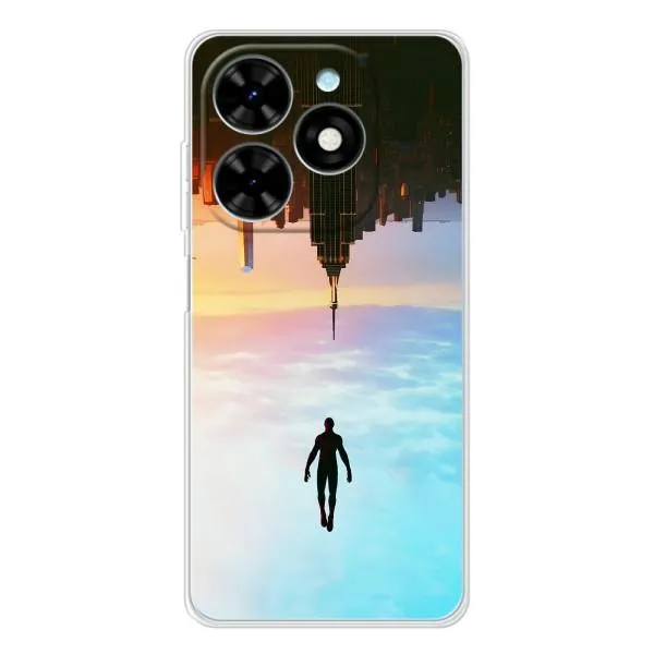 Чехол с принтом «Паук человек» для TECNO Spark Go 2025
