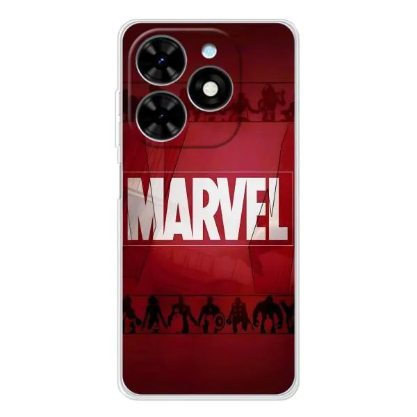 Чехол с принтом «MARVEL» для TECNO Spark Go 2025