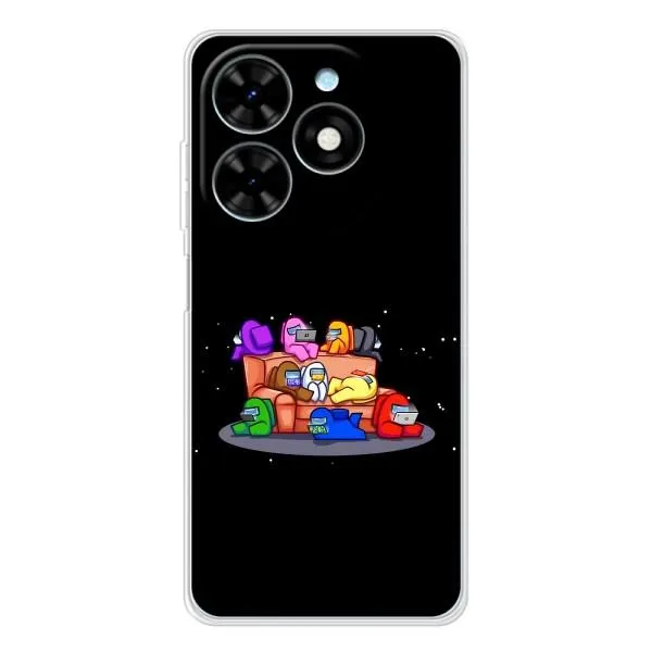 Чехол с принтом «Амонг-ас» для TECNO Spark Go 2025