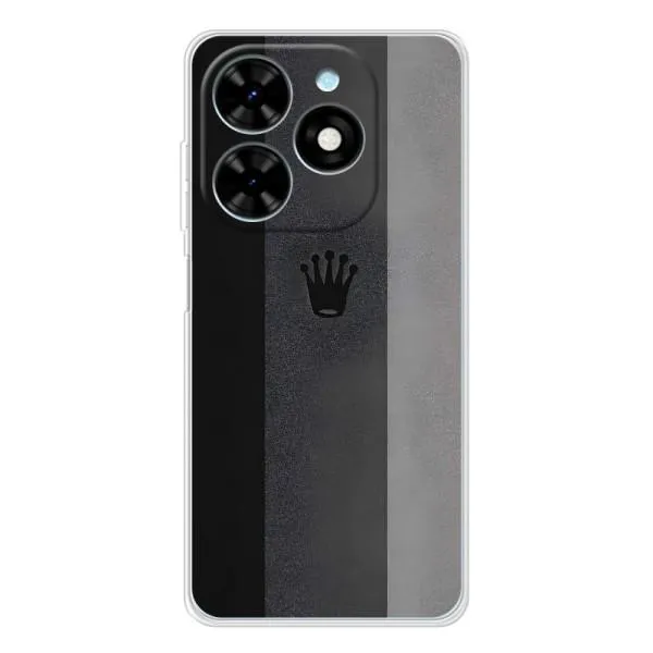 Чехол с принтом «Коронка» для TECNO Spark Go 2025