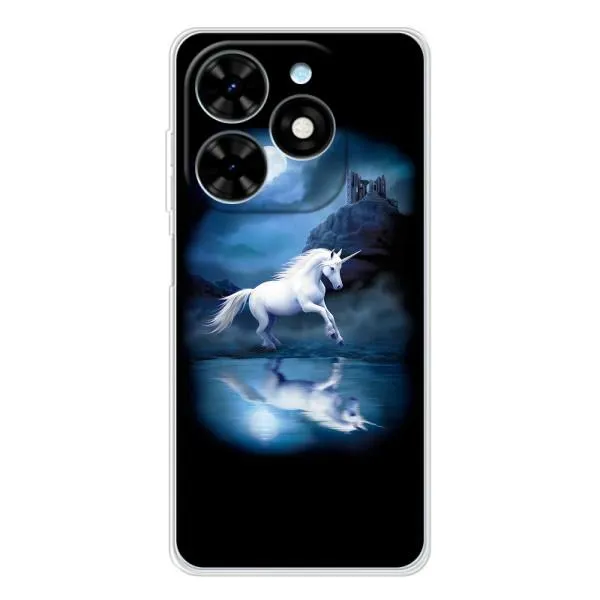 Чехол с принтом «Единорог» для TECNO Spark Go 2025