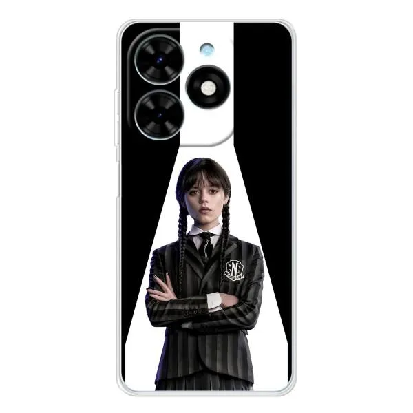 Чехол с принтом «W-Wednesday» для TECNO Spark Go 2025