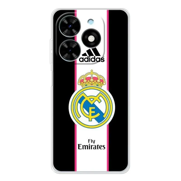 Чехол с принтом «лого Real Madrid» для TECNO Spark Go 2025