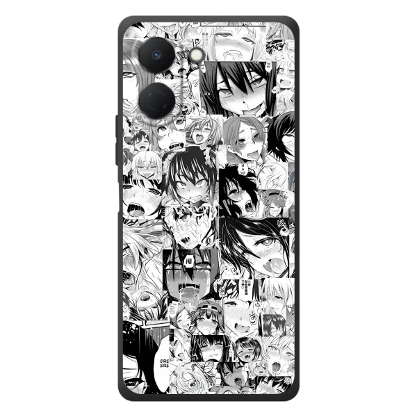 Чехол с принтом «Ahegao manga» для TECNO Spark Go 3 Чехол с принтом «Ahegao manga» для TECNO Spark Go 3