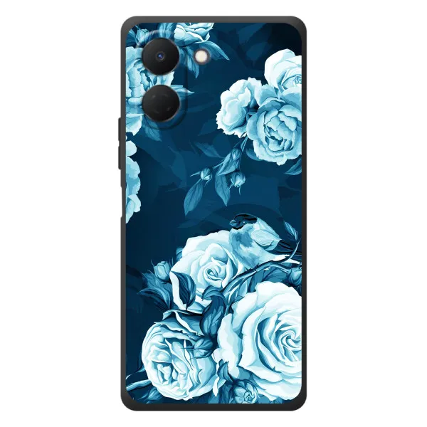 Чохол з принтом «Блактині бутони» для TECNO Spark Go 3 Чохол з принтом «Блактині бутони» для TECNO Spark Go 3