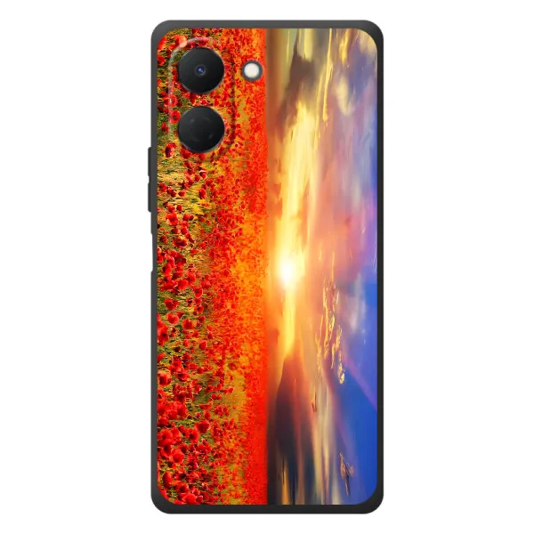 Чехол с принтом «Поле тюльпанов» для TECNO Spark Go 3 Чехол с принтом «Поле тюльпанов» для TECNO Spark Go 3