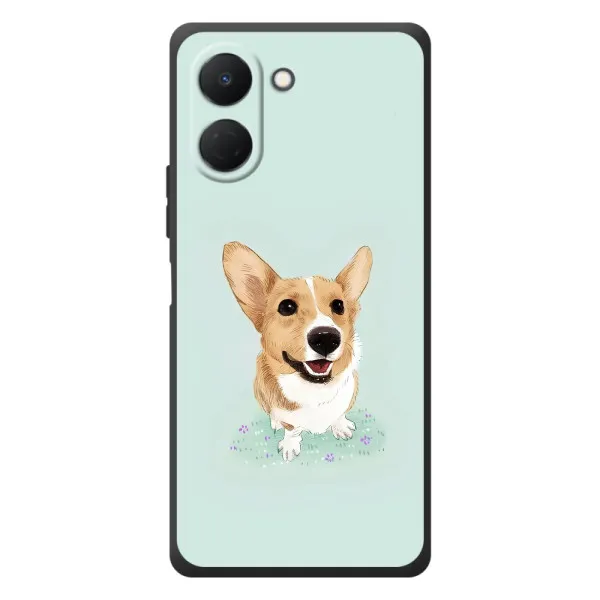 Чехол с принтом «Корги» для TECNO Spark Go 3 Чехол с принтом «Корги» для TECNO Spark Go 3