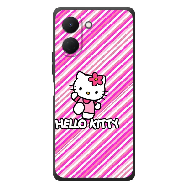 Чехол с принтом «Hello Kytty» для TECNO Spark Go 3